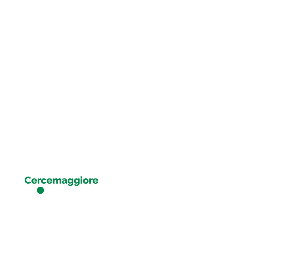Cercemaggiore Mappa